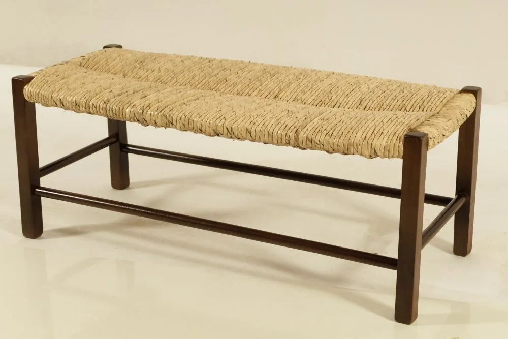Banco Trento De Palha 80cm Nobre