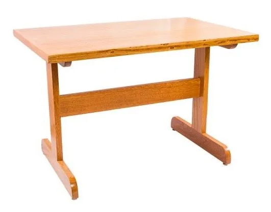 Mesa 80cm X 140cm De 2 Pés Nobre