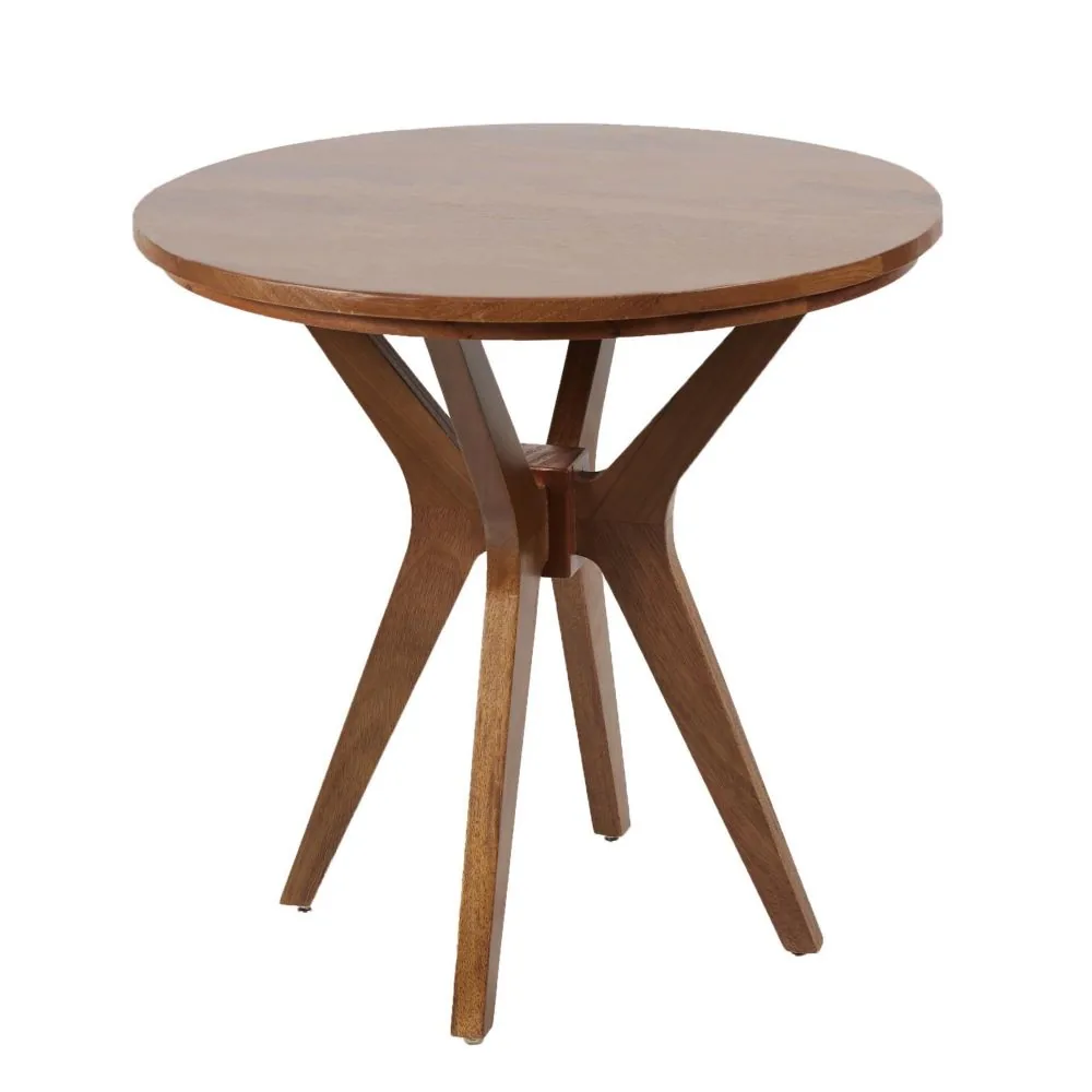 Mesa Jardim 80cm Tampo Compensado Nobre